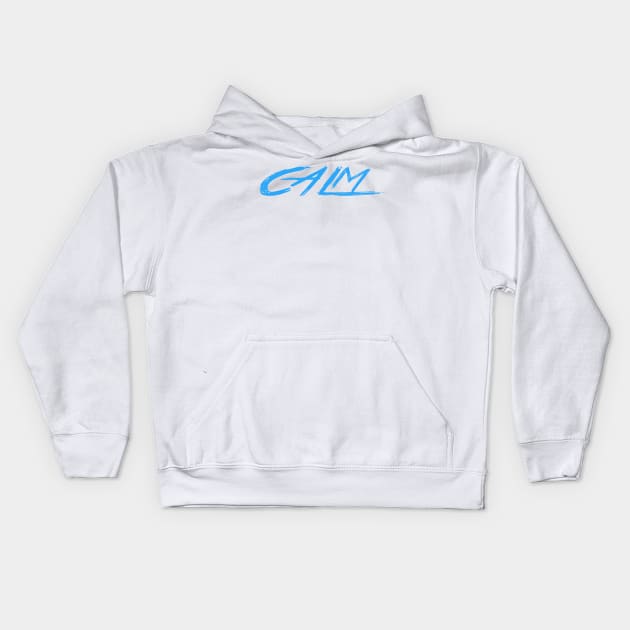 calm Kids Hoodie by STRANGER